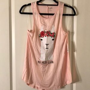 NWT No Prob-llama Tank